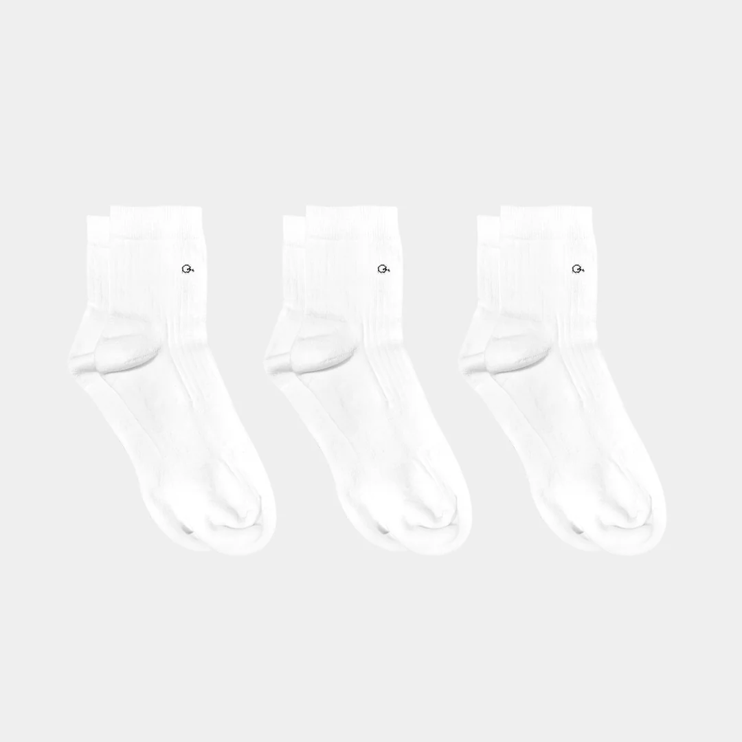 Cotton Quarter Pacers Kids Socks (Midweight) - 97% Organic Cotton (3 & 5 Pack) - Image 5
