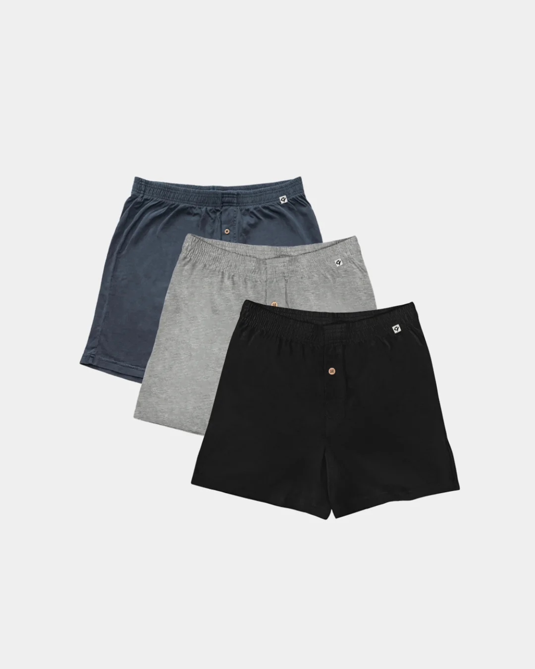 Everyday Knit Boxers - 100% Organic Cotton (3 pack) - Image 8