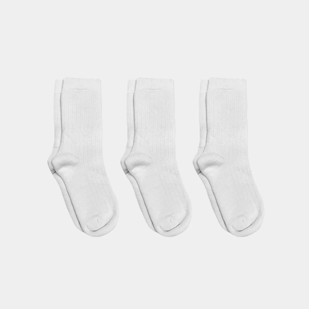 Heavyweight (Thick) Cotton Kids Socks - 98% Organic Cotton - Image 18