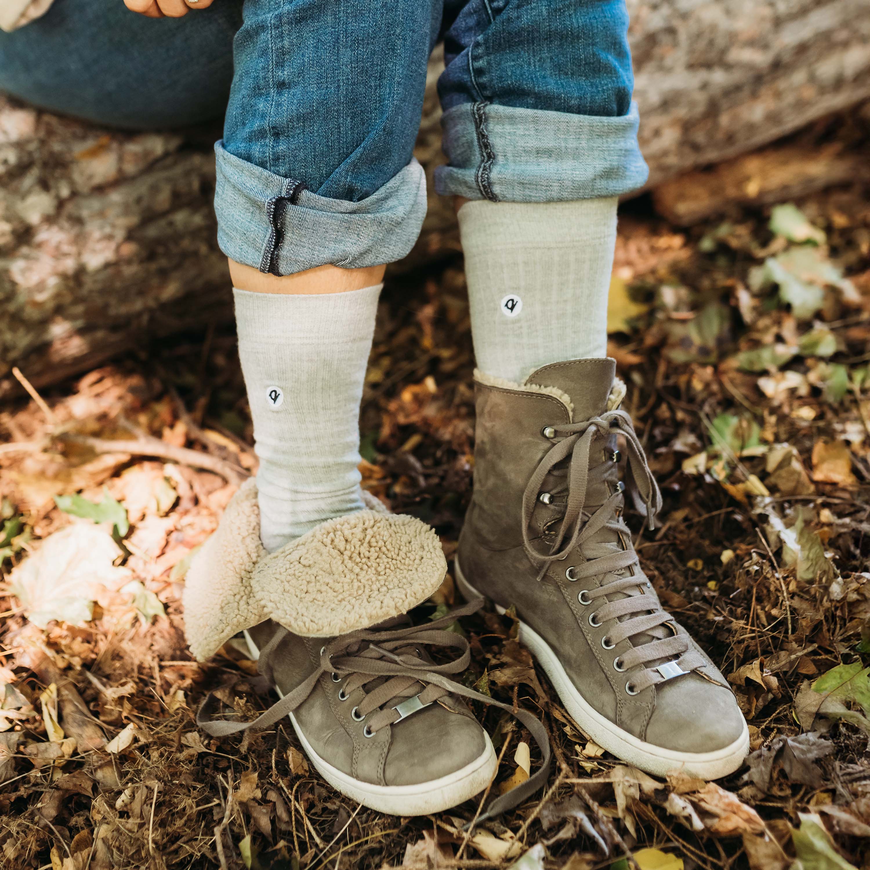 Merino Wool - Cotton Midweight Adult Socks - Image 5