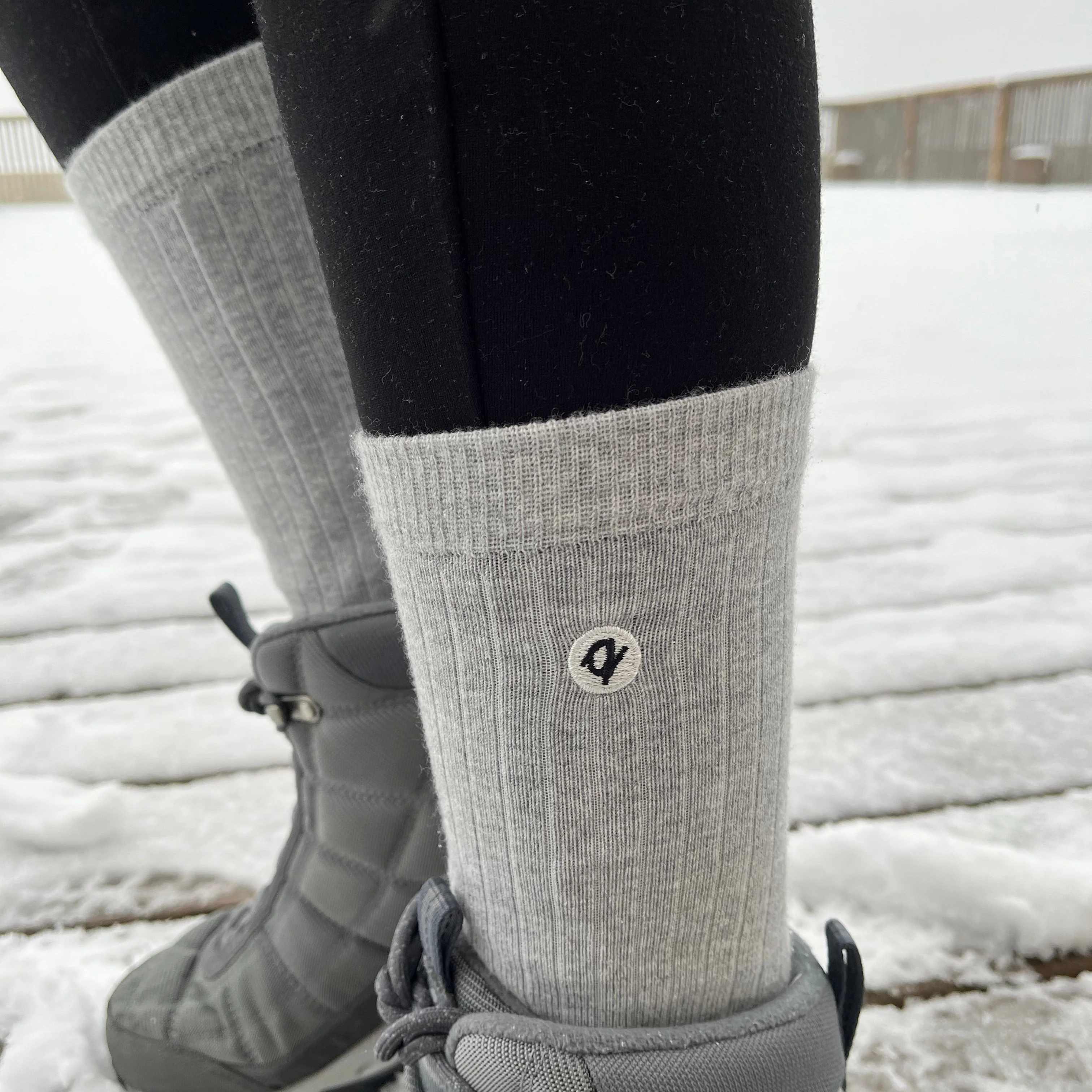 Merino Wool - Cotton Midweight Adult Socks - Image 6