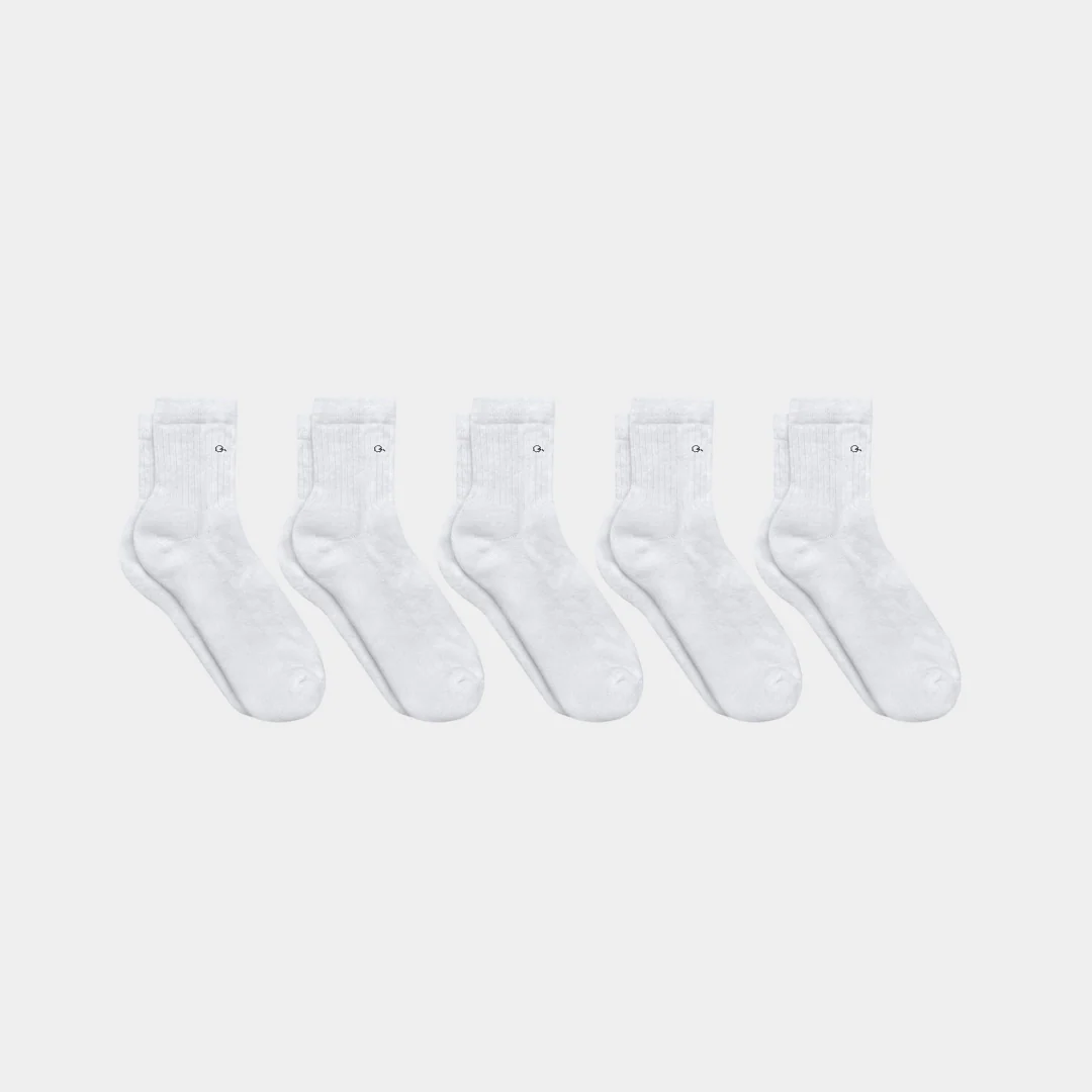 Merino Wool - Cotton Midweight Quarter Pacers - Kids - Image 10