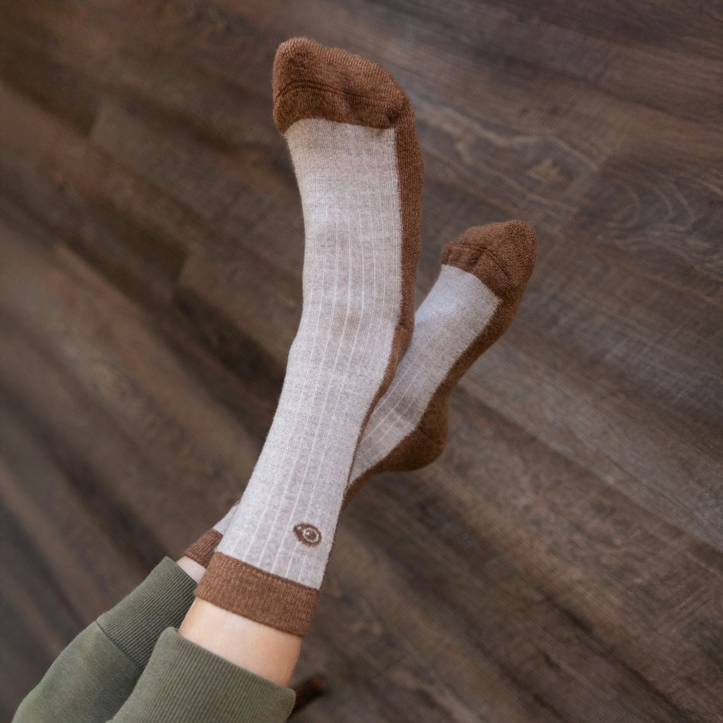 Merino Wool Midweight Cool Tones Kids Socks (4 pack) - Image 3