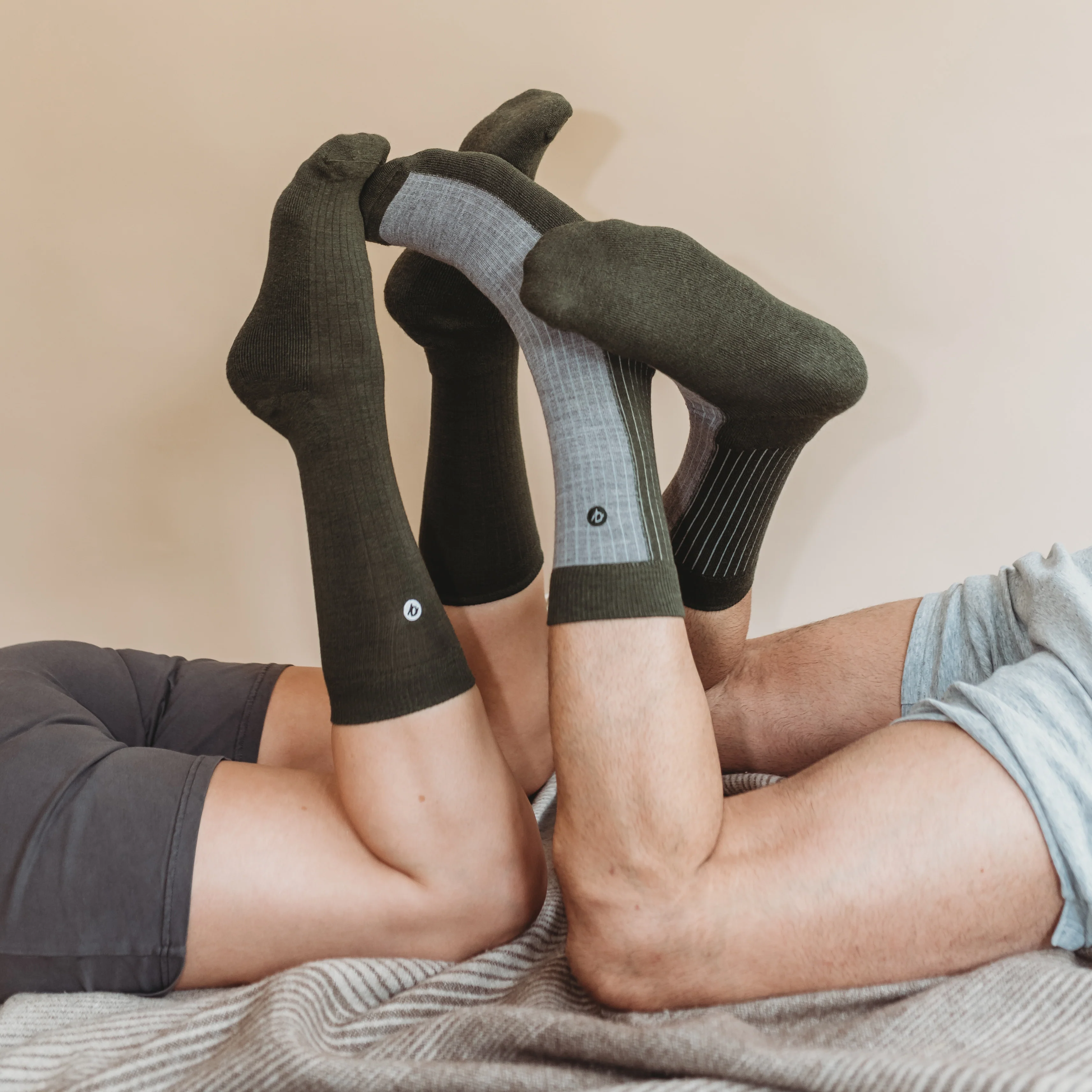 Merino Wool Midweight Adult Socks Multipack (4 pack) - Image 14