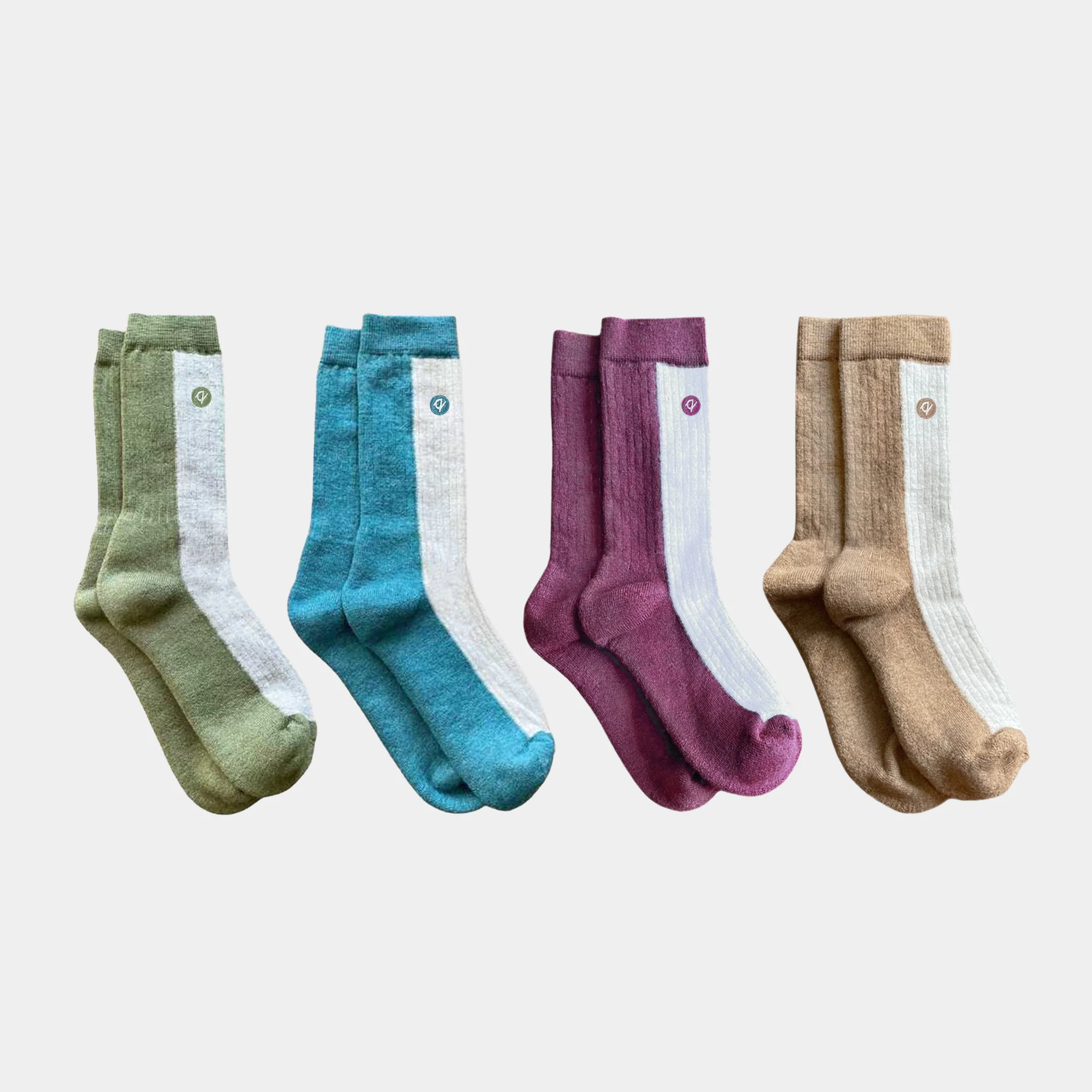 Merino Wool Midweight Adult Socks Multipack (4 pack) - Image 3