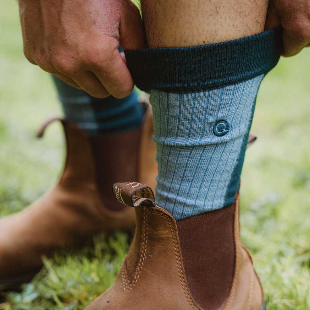 Merino Wool Midweight Adult Socks Multipack (4 pack) - Image 9