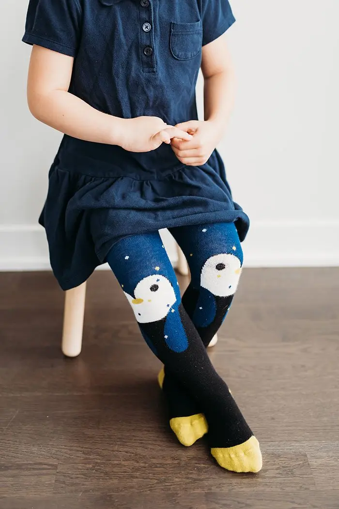 Organic Cotton Baby Tights - Image 7