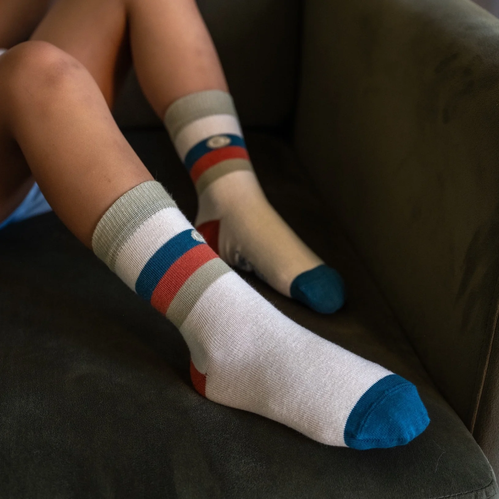 Mixed Patterns Kids Socks (3-pack) - 98% Organic Cotton - Image 15