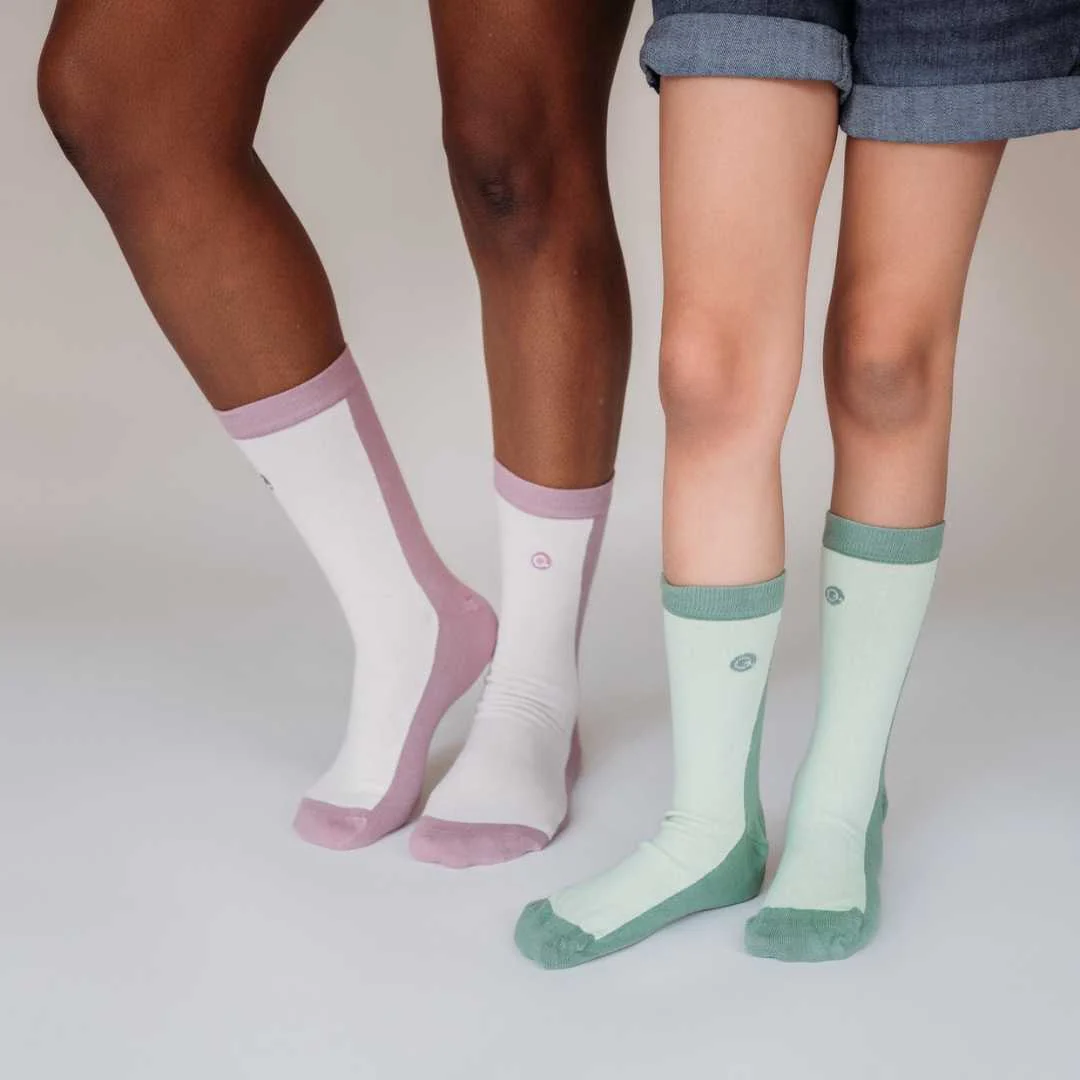Mixed Patterns Kids Socks (3-pack) - 98% Organic Cotton - Image 19
