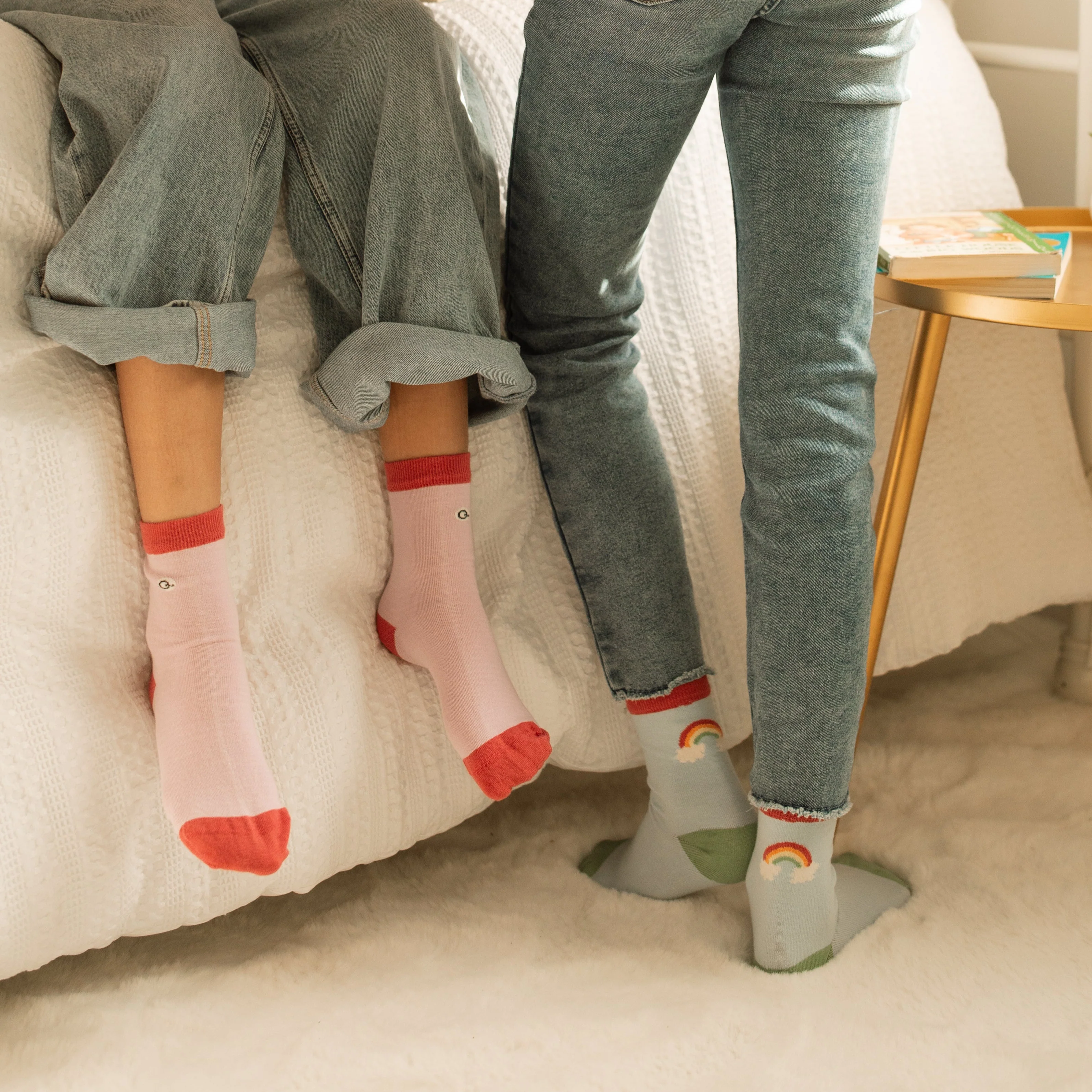 Mixed Patterns Kids Socks (3-pack) - 98% Organic Cotton - Image 8