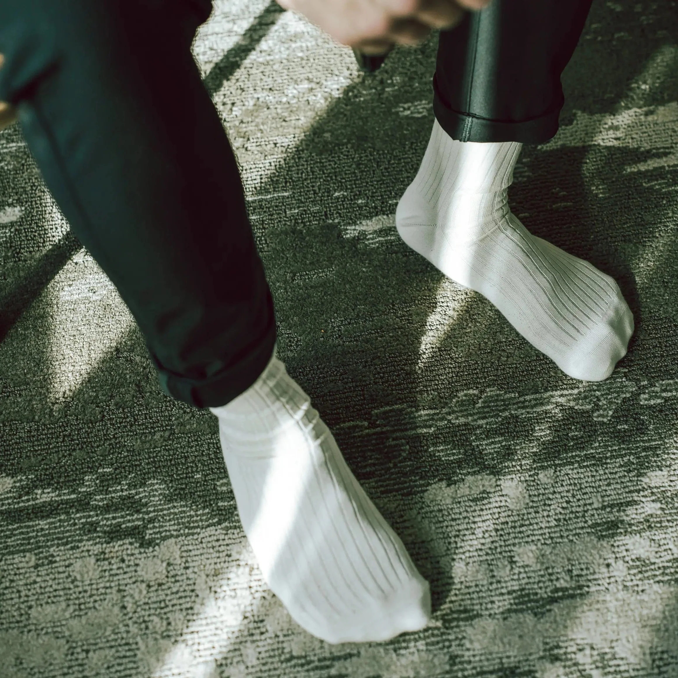 Adult Ribbed Socks - 100% Organic Cotton - Image 6