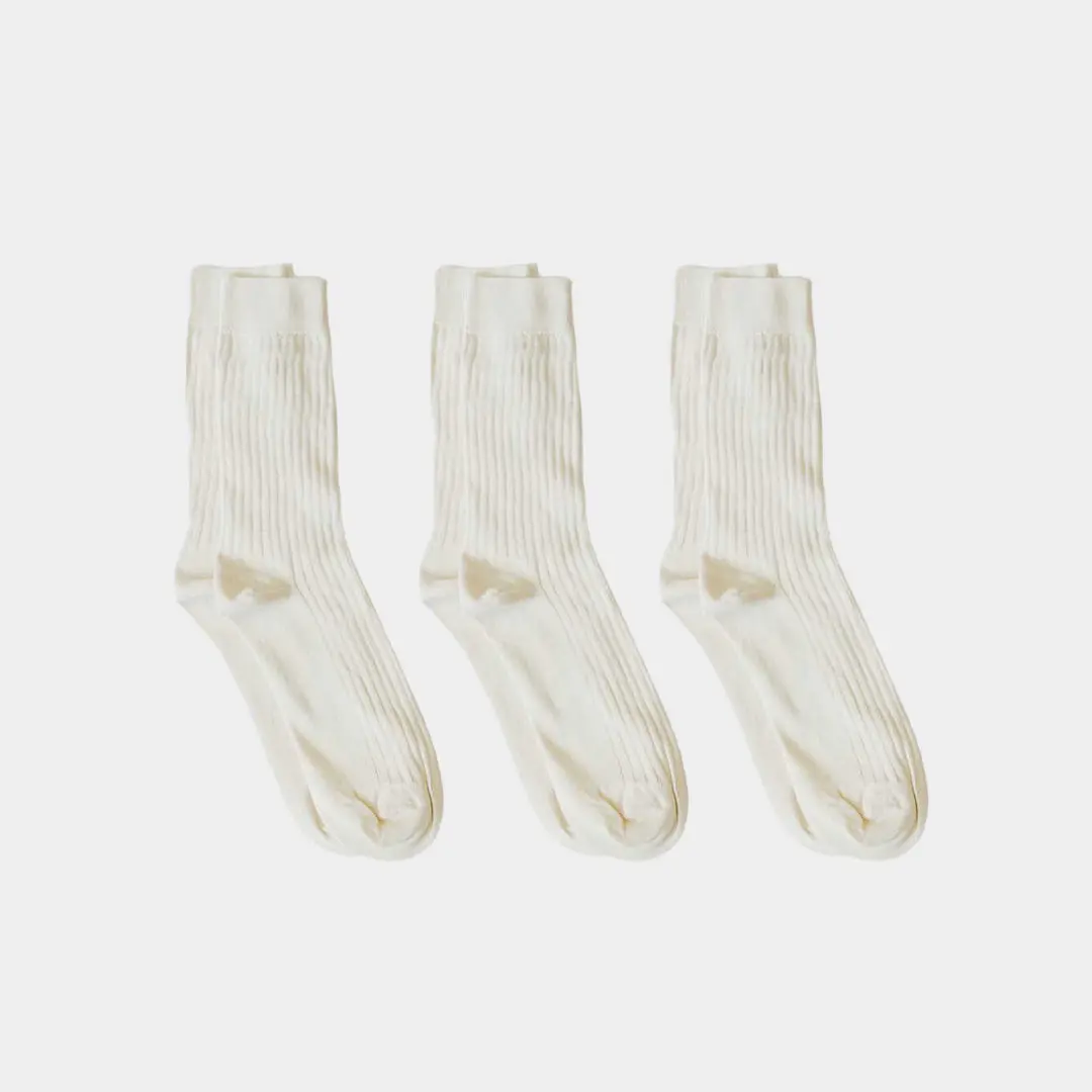 Adult Ribbed Socks - 100% Organic Cotton - Image 18