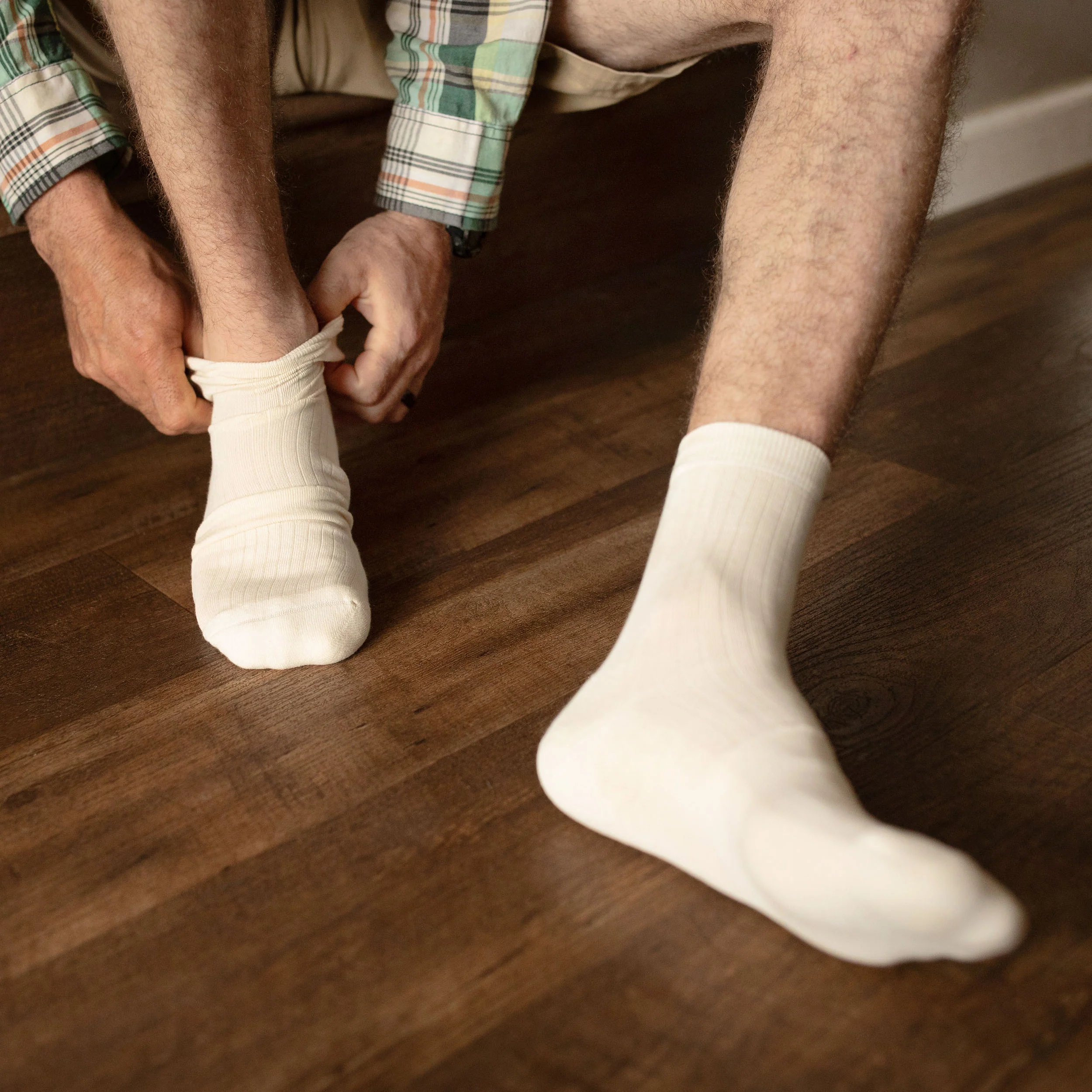 Cotton Quarter Pacers (Midweight) - 97% Organic Cotton - Image 6