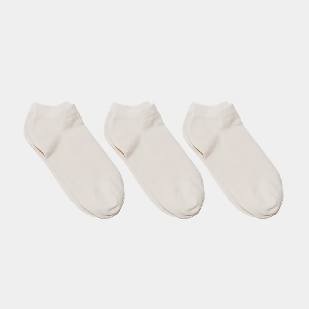 Pure (no dye) Kids' Ankle Socks  - 98% Organic Cotton - Image 5