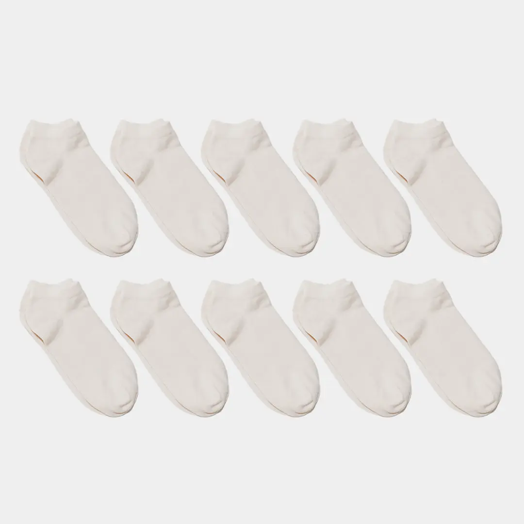 Pure (no dye) Kids' Ankle Socks  - 98% Organic Cotton - Image 7