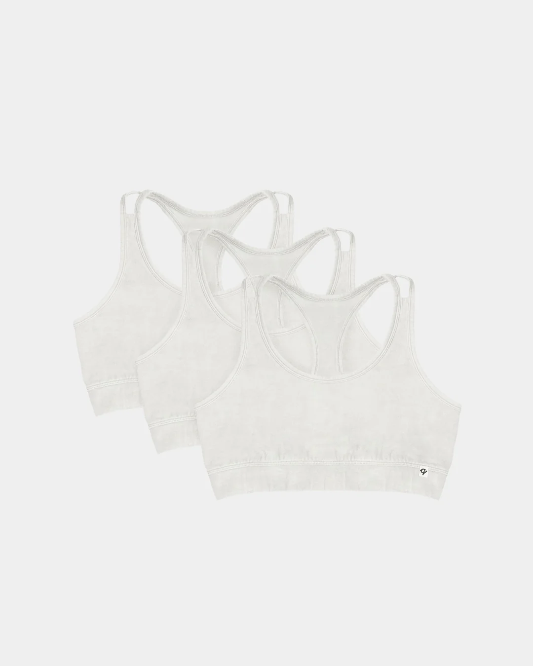 Organic Racerback Sports Bra - 95% Organic Cotton - Image 31