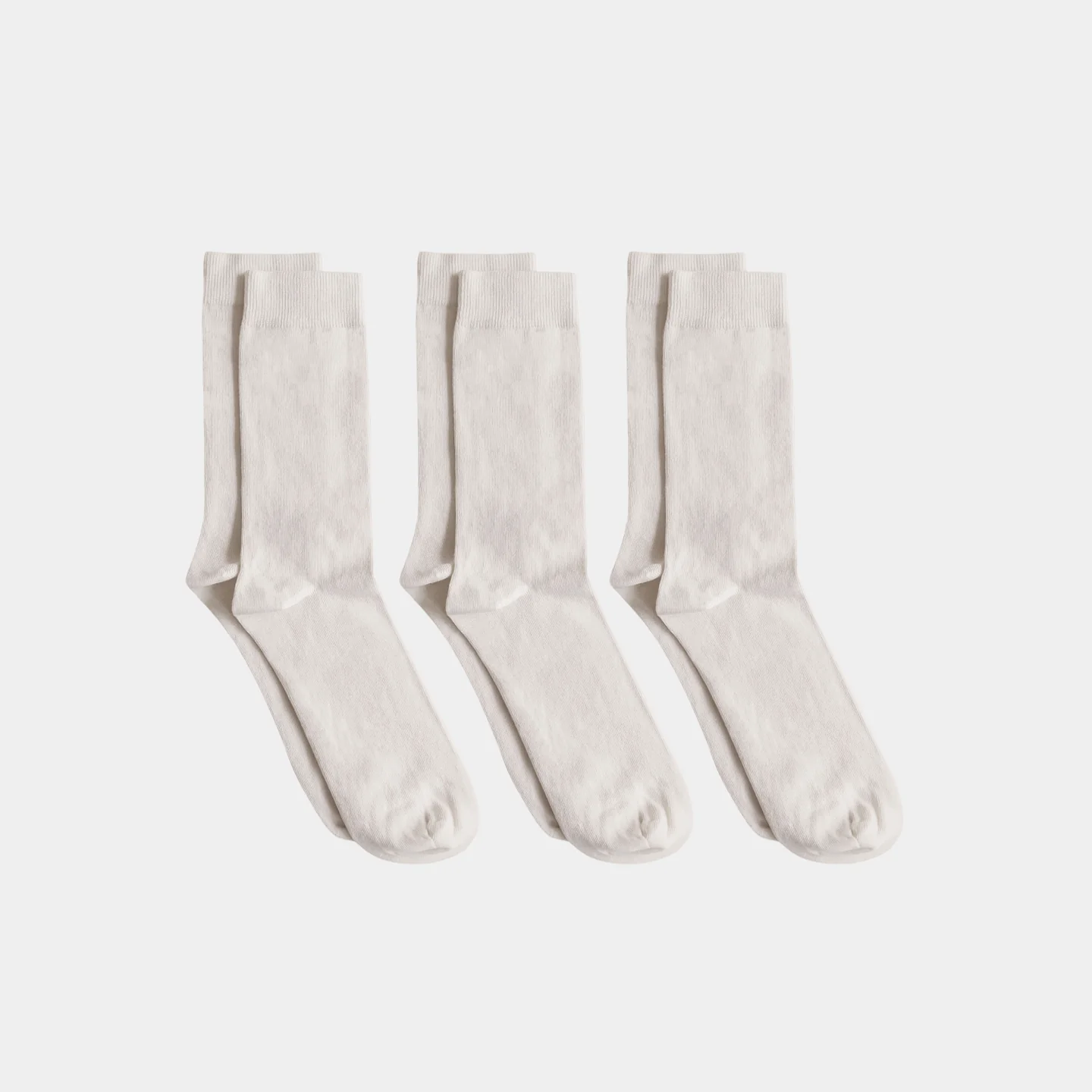 Pure (no dye) Adult Trouser Socks - 98% Organic Cotton - Image 14