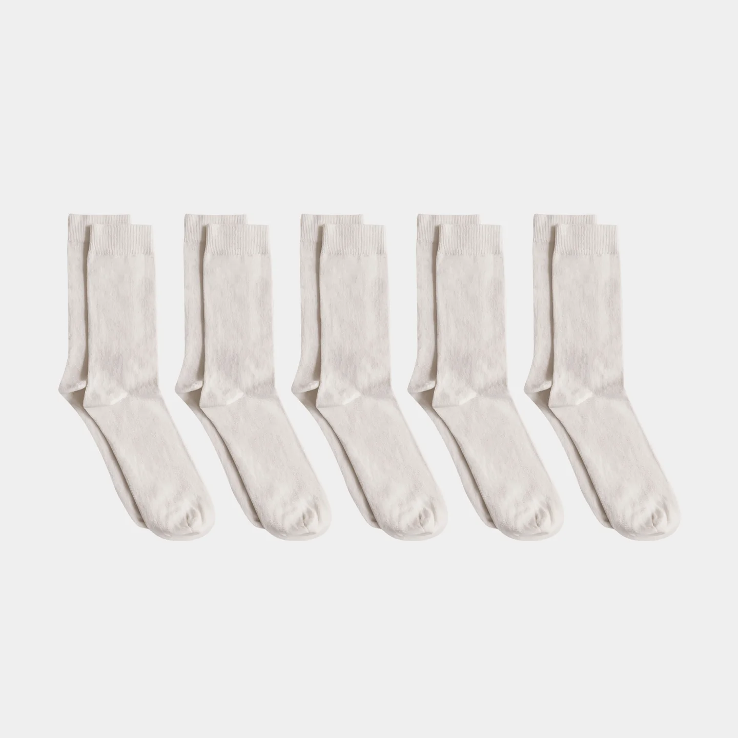 Pure (no dye) Adult Trouser Socks - 98% Organic Cotton - Image 15