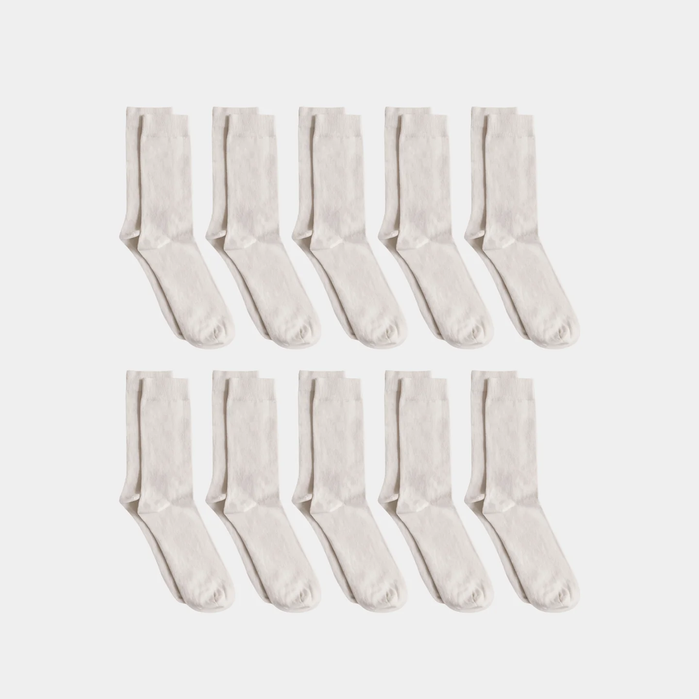 Pure (no dye) Adult Trouser Socks - 98% Organic Cotton - Image 16
