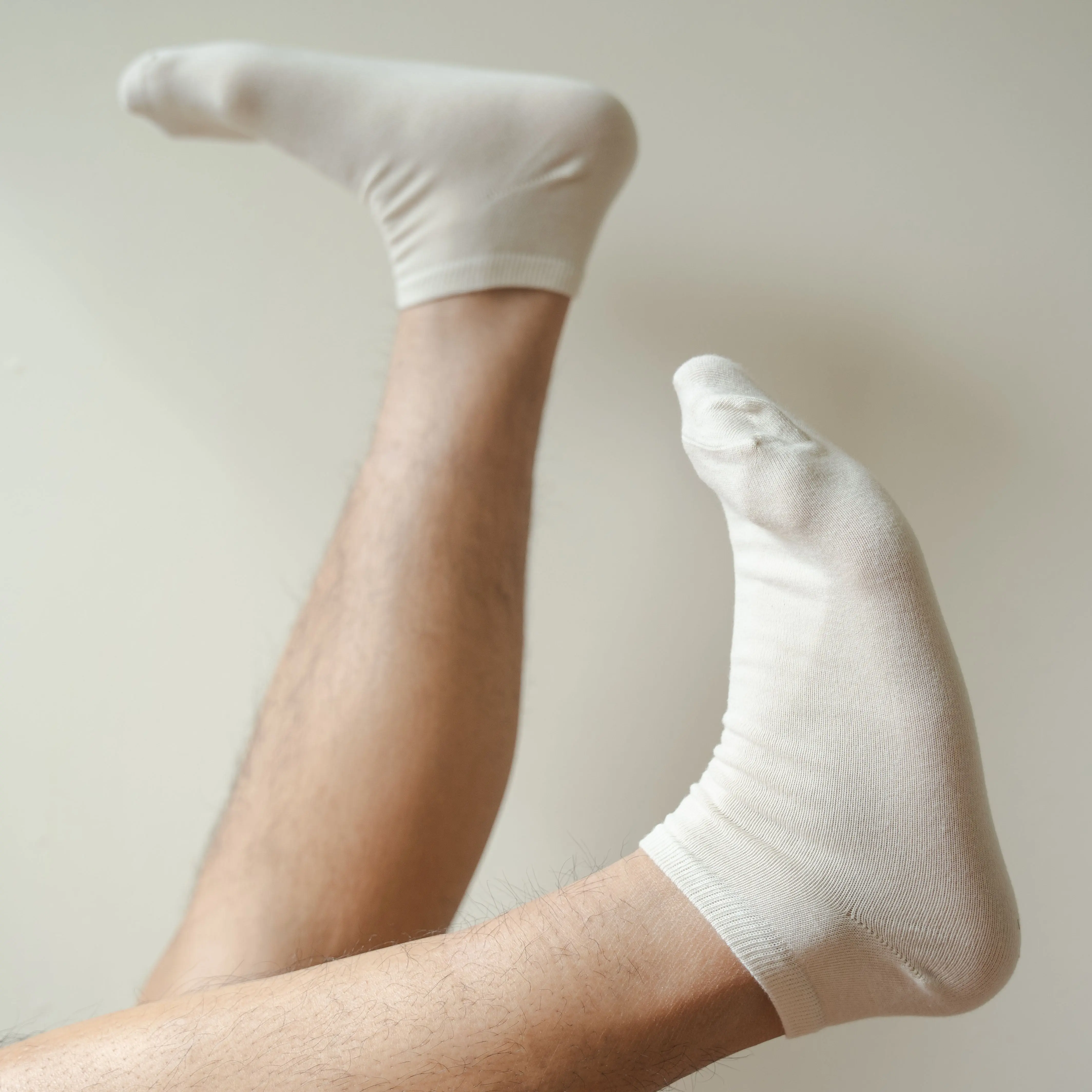 Pure Organic (no dye) Lightweight Adult Ankle Socks - 98% Organic Cotton - Image 10
