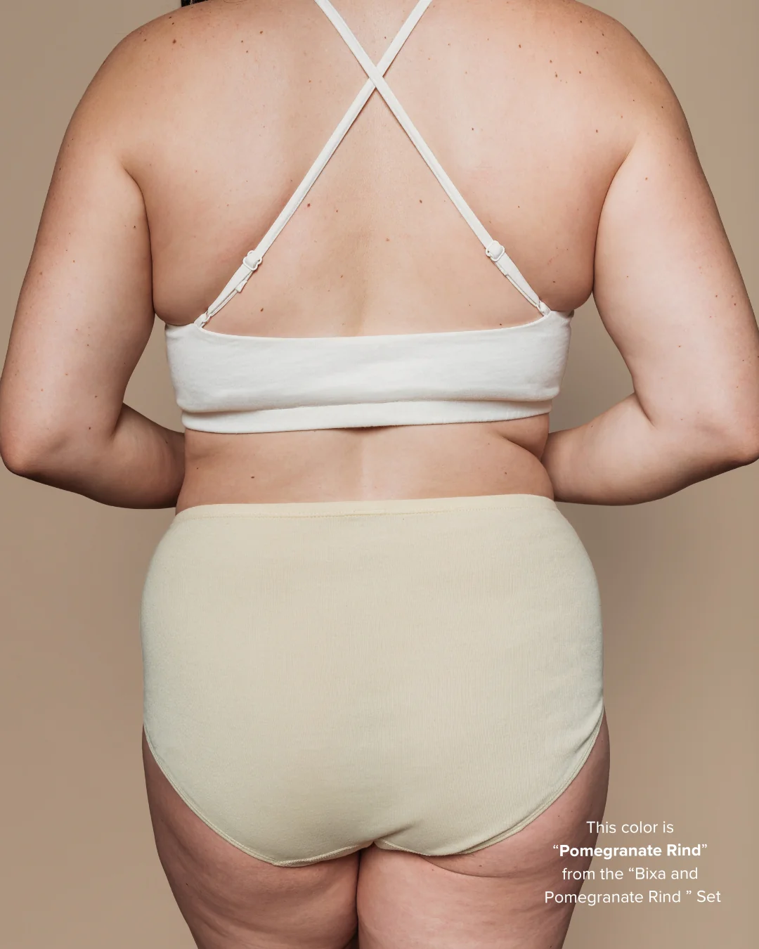 Womens Classic Brief - Natural, Plant Dyes - 100% Organic Cotton (2 pack) - CLEARANCE - Image 14