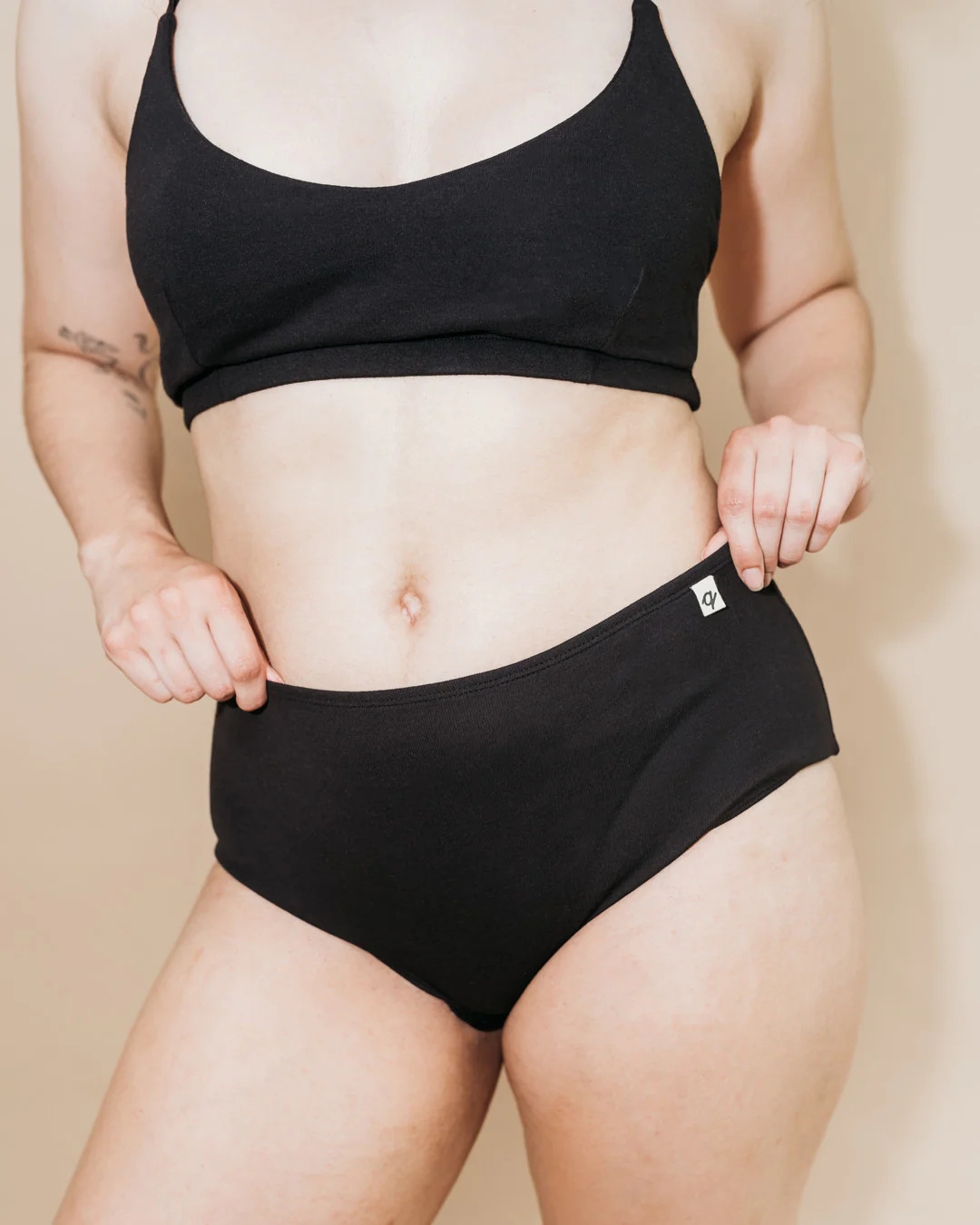 Women's Classic Briefs & Bralette Set (2 Pack) - 100% Organic Cotton - Image 4