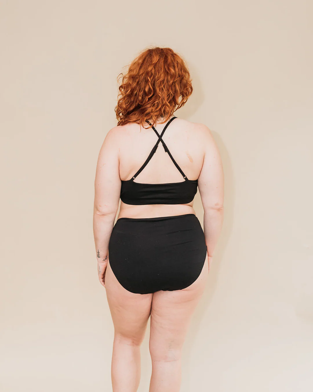 Women's Criss-Cross Bralette - 100% Organic Cotton - Image 6
