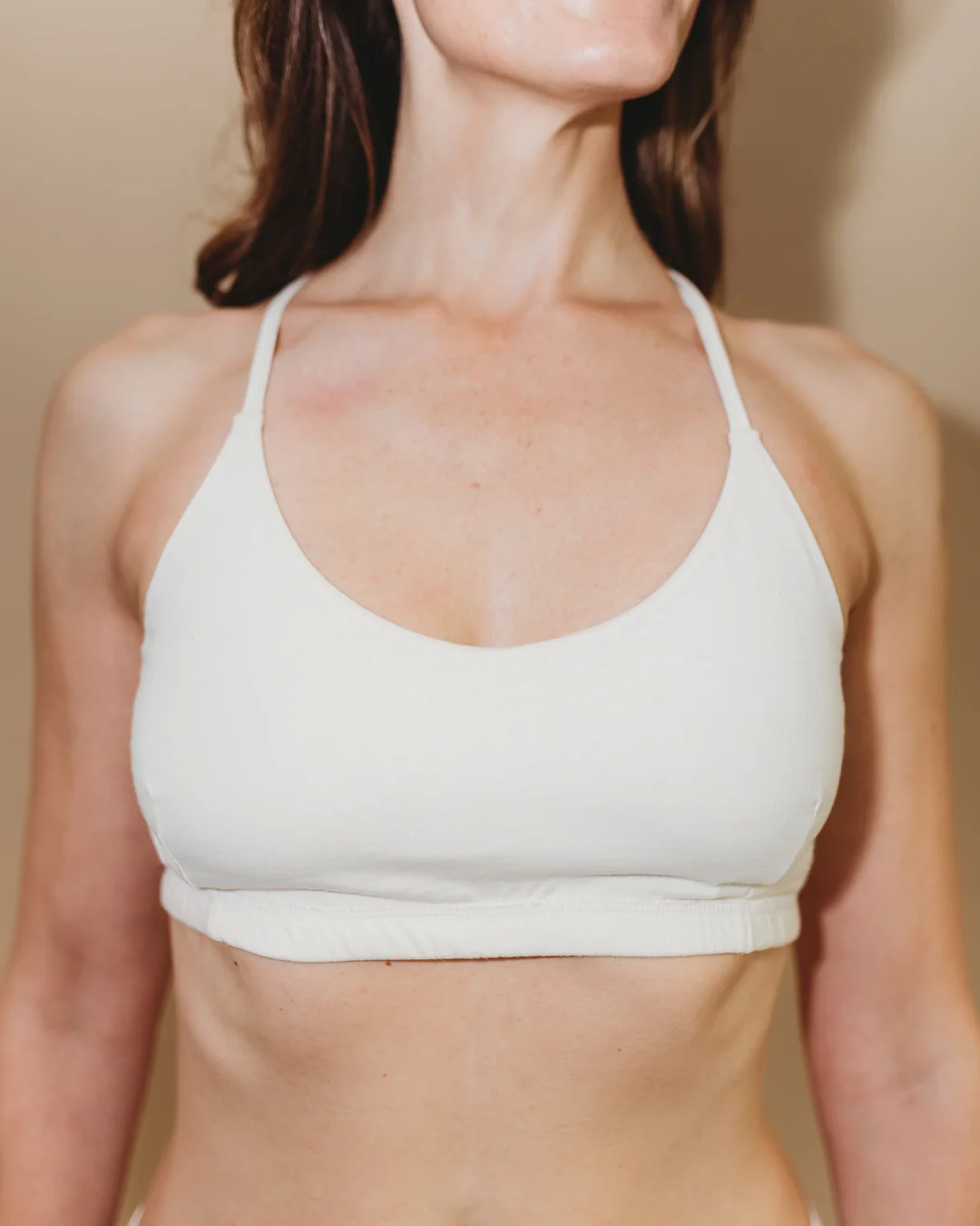 Pure (no dye) Women's Criss-Cross Bralette - 100% Organic Cotton - Image 7