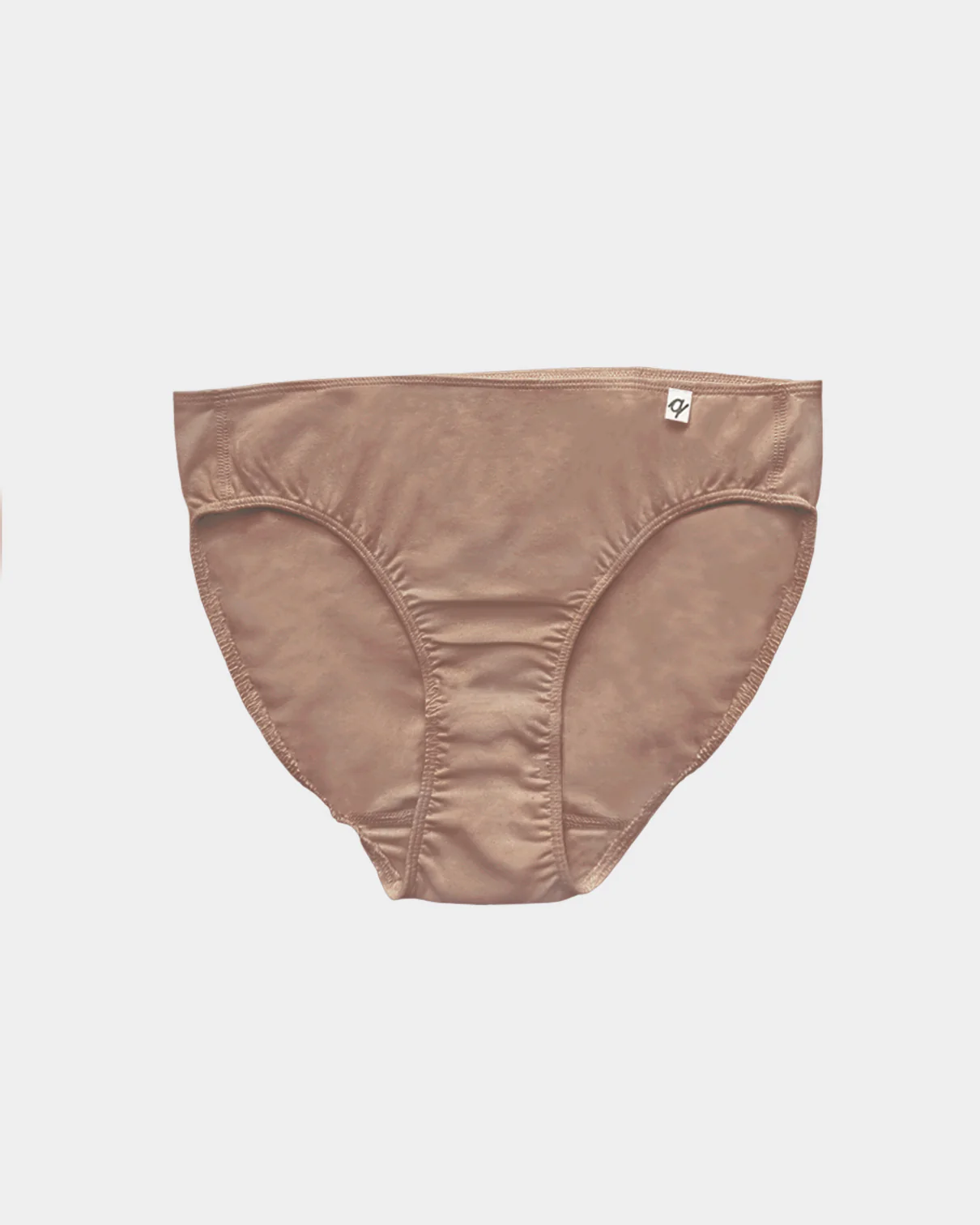 Women's French Cut Bikini - Natural, Plant Dyes - 95% Organic Cotton (2 pack) - Image 8