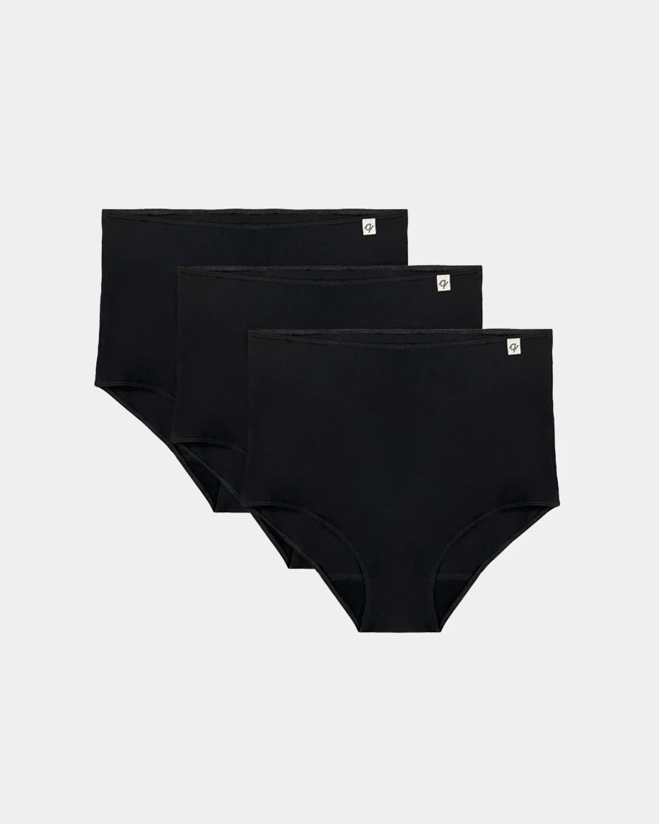 Women's High Waist Brief - 95% Organic Cotton - Image 19
