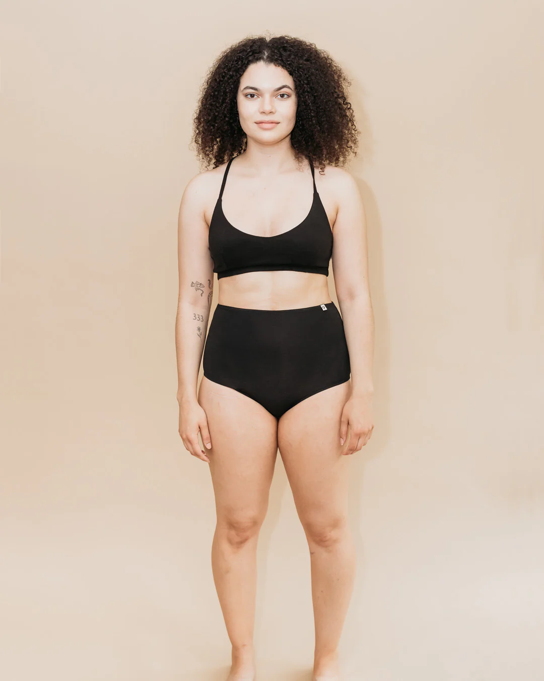 Women's High Waist Brief - 95% Organic Cotton - Image 5