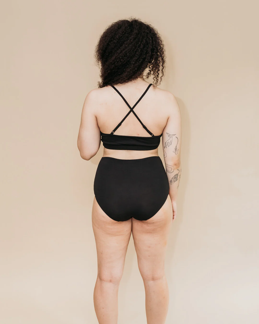 Women's High Waist Brief - 95% Organic Cotton - Image 6