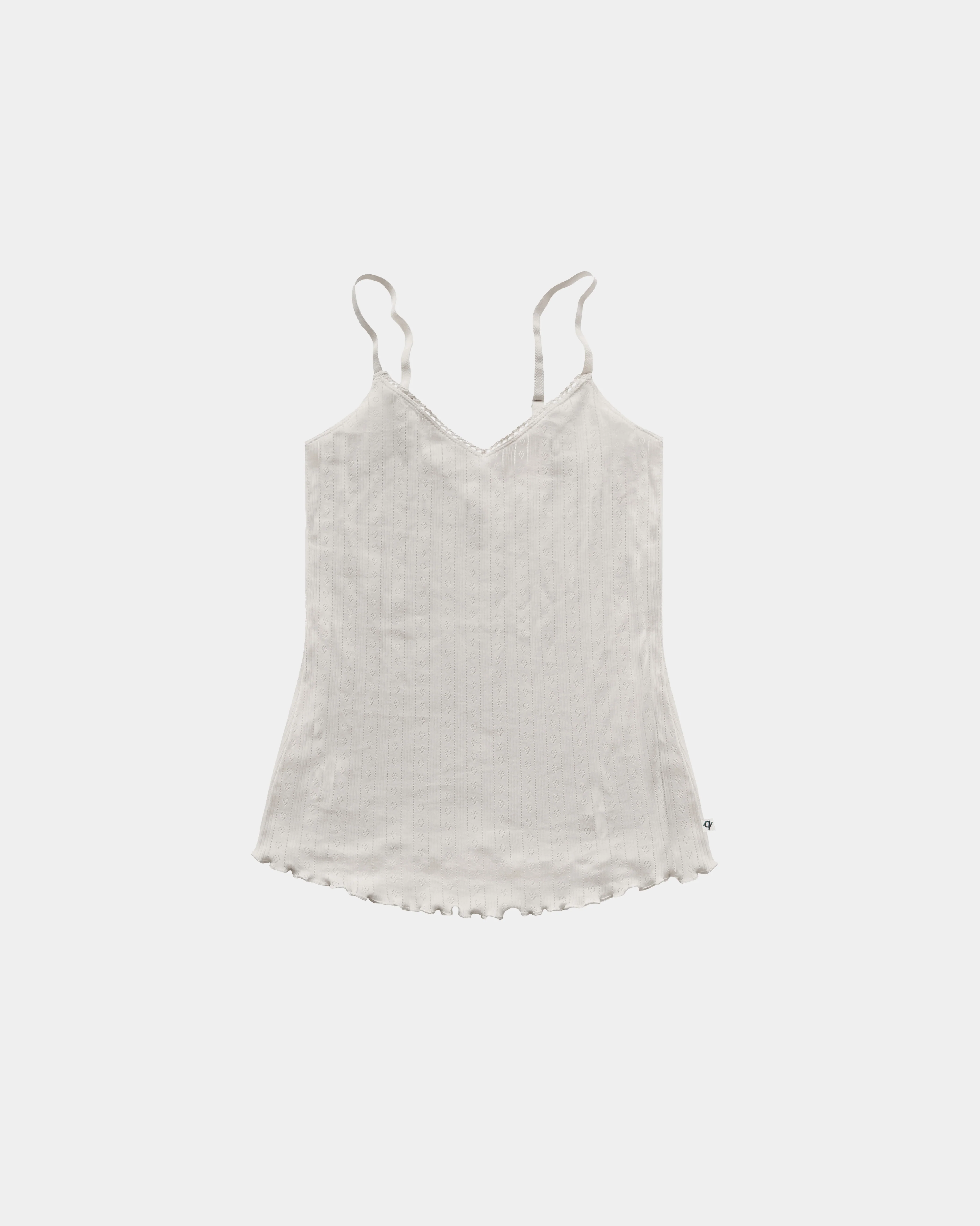 Women's Pointelle Tank Top - 100% Organic Cotton - Image 19