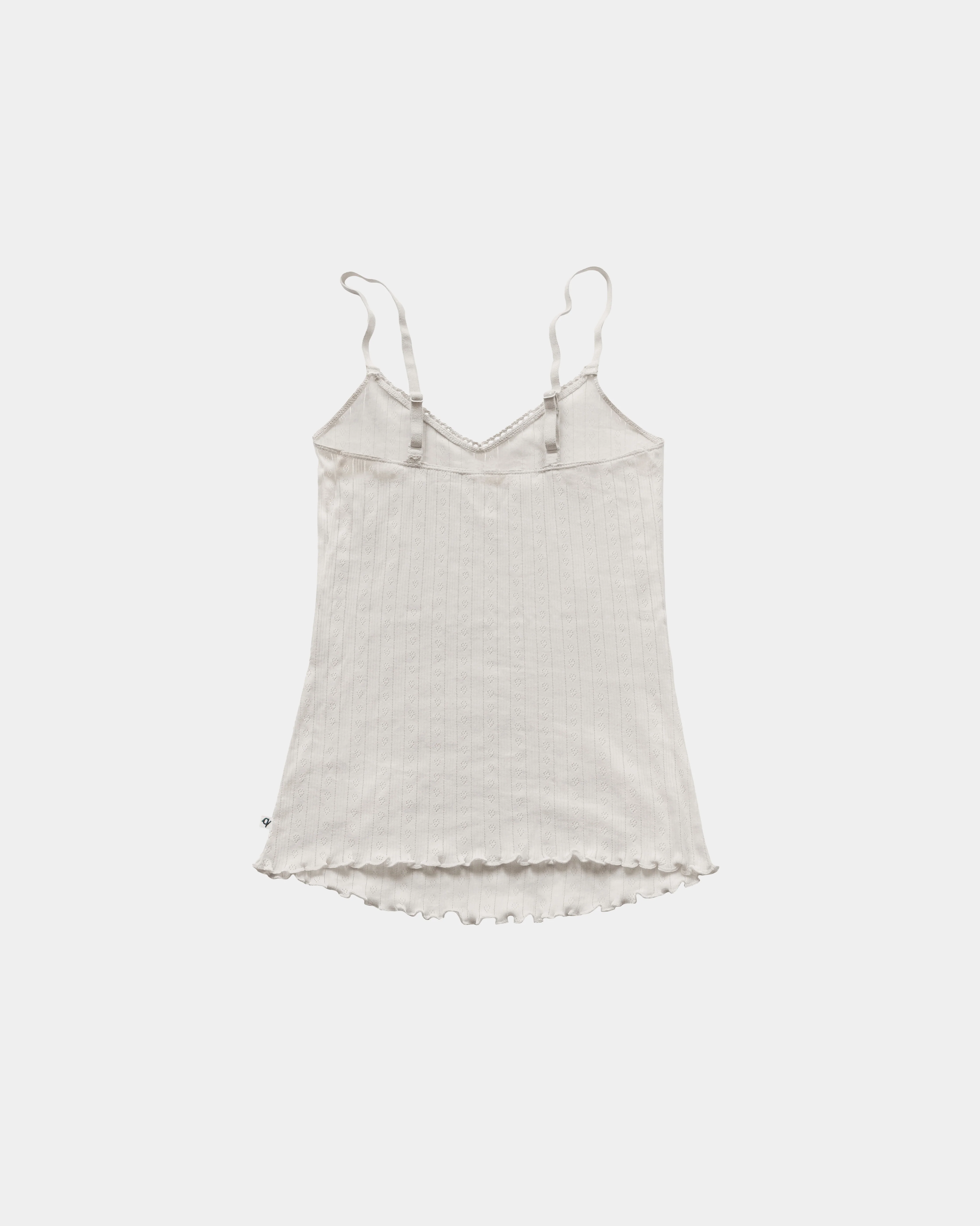 Women's Pointelle Tank Top - 100% Organic Cotton - Image 20