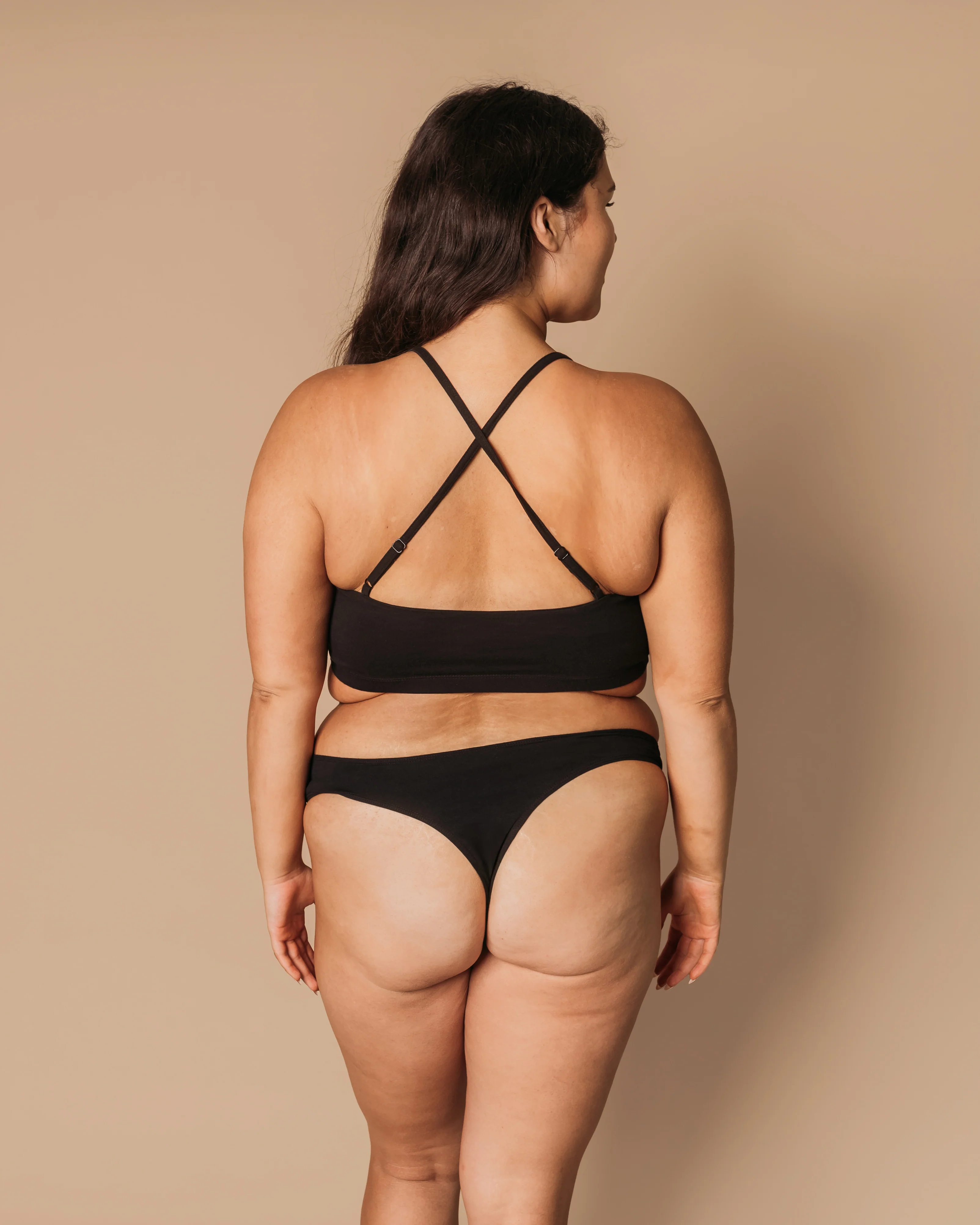 Women's Stretch Thong - 95% Organic Cotton - Image 12