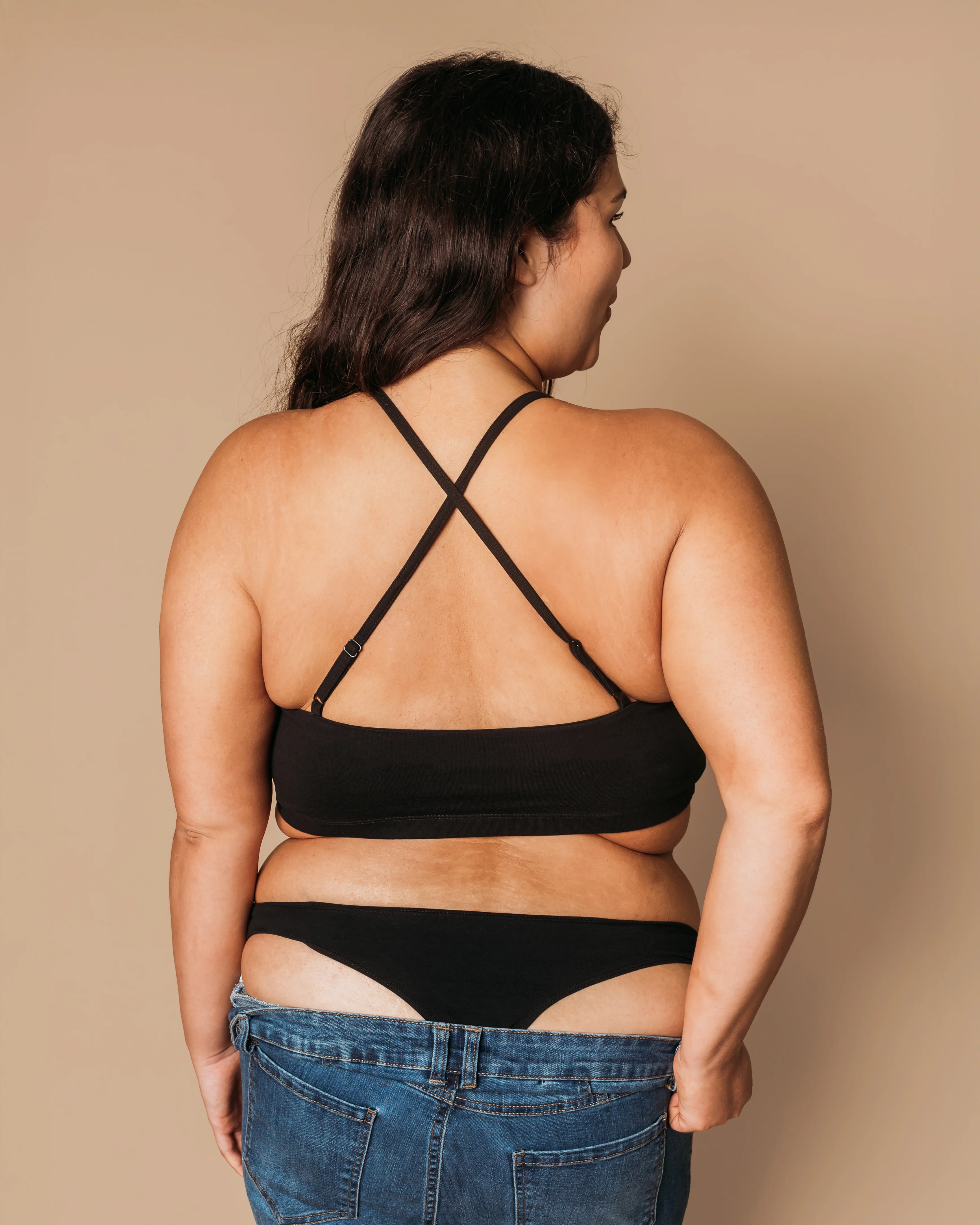 Women's Stretch Thong - 95% Organic Cotton - Image 13