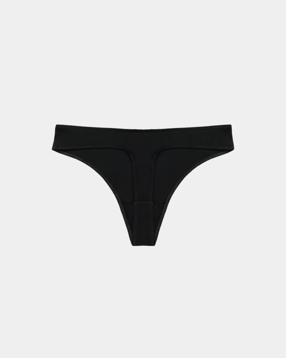 Women's Stretch Thong - 95% Organic Cotton - Image 14