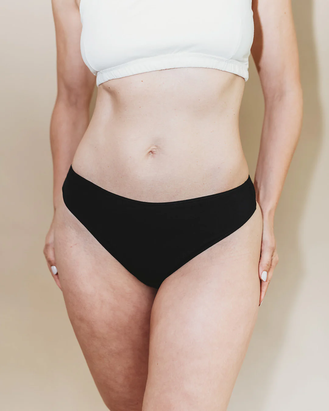 Women's Stretch Thong - 95% Organic Cotton - Image 6