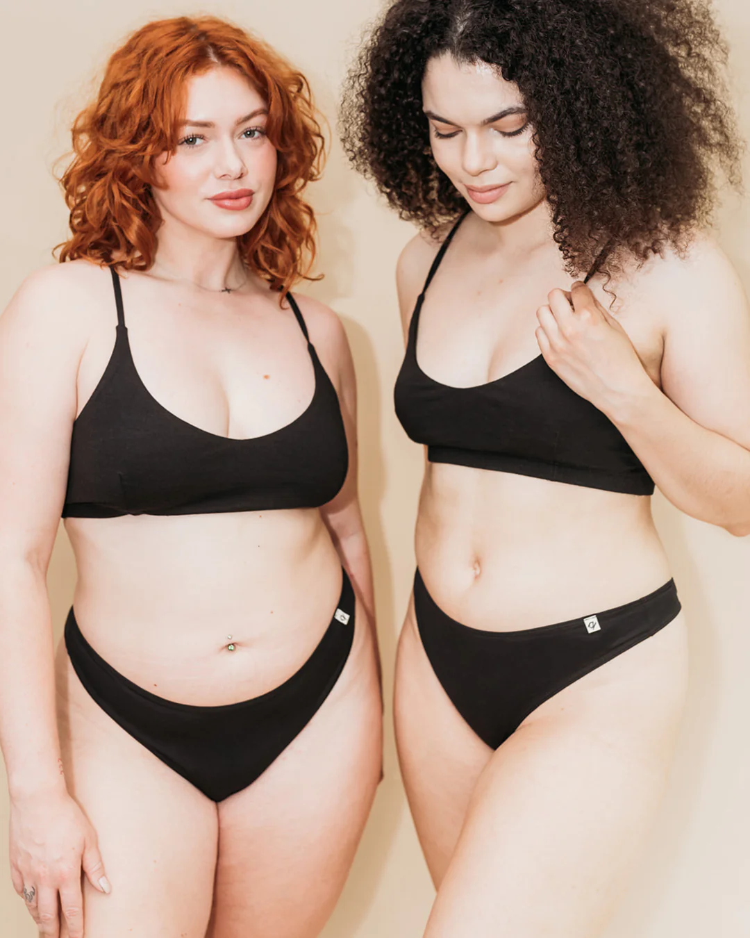 Women's Stretch Thong - 95% Organic Cotton - Image 8