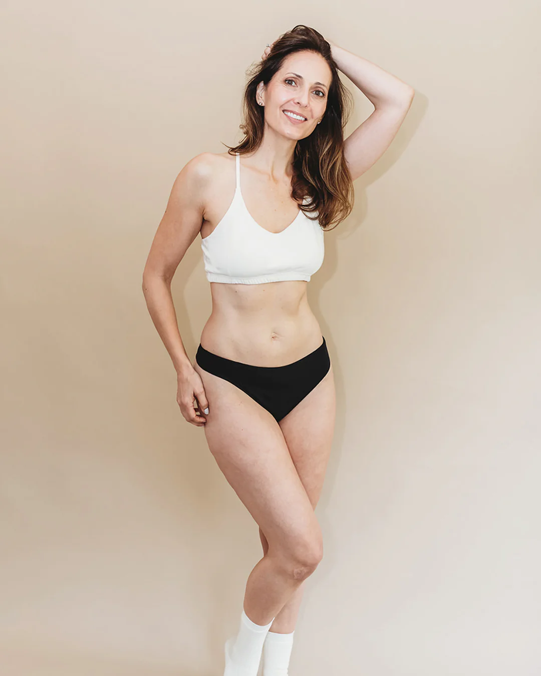 Women's Stretch Thong - 95% Organic Cotton - Image 9